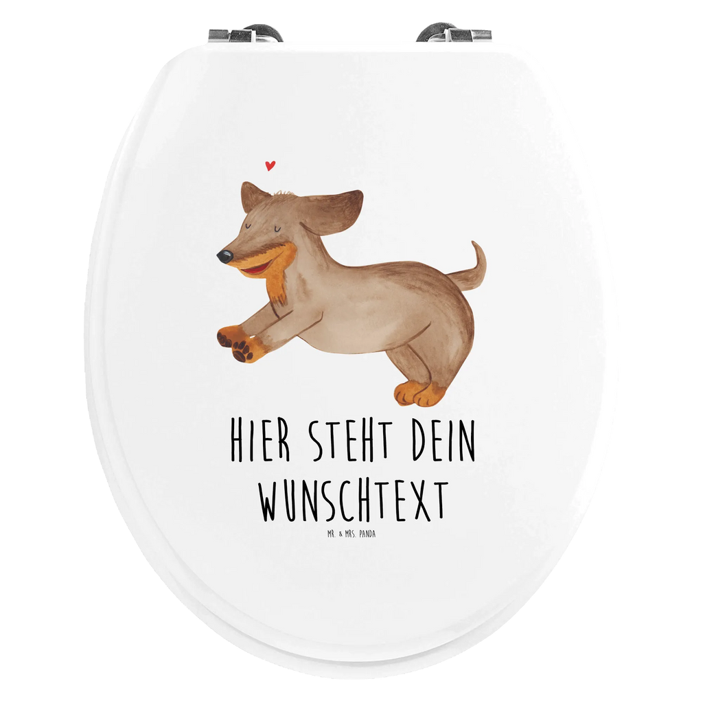 Personalized Toilet Seat Design Dog dachshund Toilettendeckel mit Namen, Personalisierter WC-Sitz, Personalisierte Klobrille, Personalisierter Toilettendeckel, Personalisierter Klodeckel, WC Sitz mit Namen, Hund, Hundemotiv, Haustier, Hunderasse, Tierliebhaber, Hundebesitzer, Sprüche, Dackel, Dachshund, Hunde, happy dog