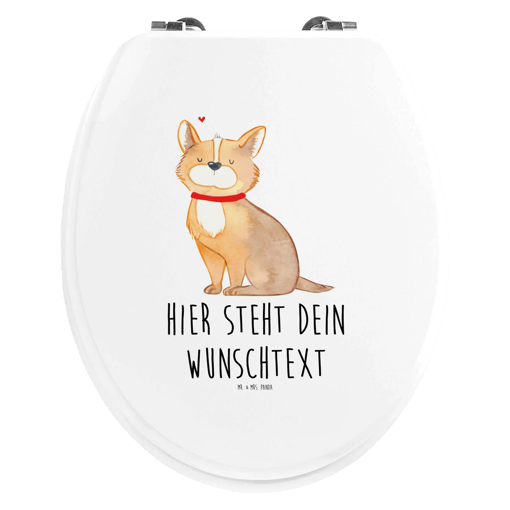 Personalizowany motyw deski WC Pies szczęście Pies, motyw psa, zwierzę domowe, rasa psa, miłośnik zwierząt, właściciel psa, powiedzenia