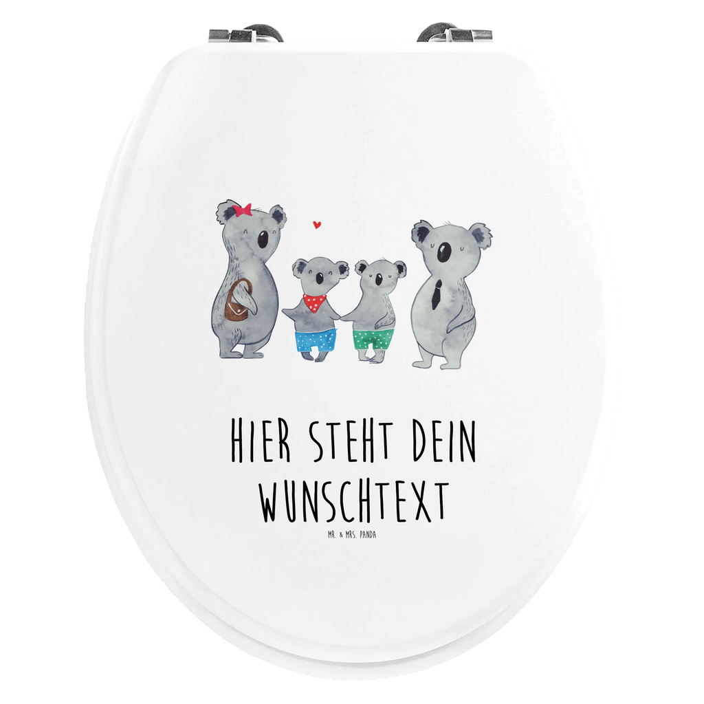 Personalizowany motyw deski WC Rodzina koali dwa Personalisierter Toilettendeckel, Personalisierte Klobrille, WC Sitz mit Namen, Personalisierter WC-Sitz, Toilettendeckel mit Namen, Personalisierter Klodeckel, Familie, Vatertag, Muttertag, Bruder, Schwester, Mama, Papa, Oma, Opa, Koala, beste Familie, Lieblingsfamilie, Familienzeit, Koalafamilie, Familienleben, Koalabär