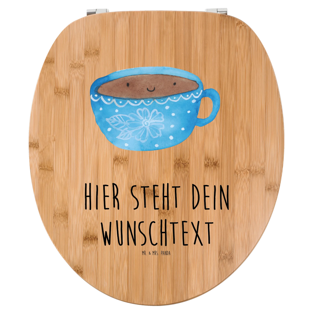 Personalizowany motyw deski WC Kawa kubek Motywy zwierzęce, dobra energia, zabawne powiedzonka, zwierzęta