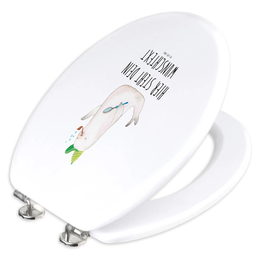 Personalisierter WC Sitz Motiv Robbe Sherlock Toilettendeckel mit Namen, Personalisierter WC-Sitz, Personalisierter Toilettendeckel, WC-Deckel, Personalisierter Klodeckel, Toilettensitz, WC Sitz mit Namen, Personalisierte Klobrille, Lustige Sprüche, Tiere, Tiermotive, Gute Laune