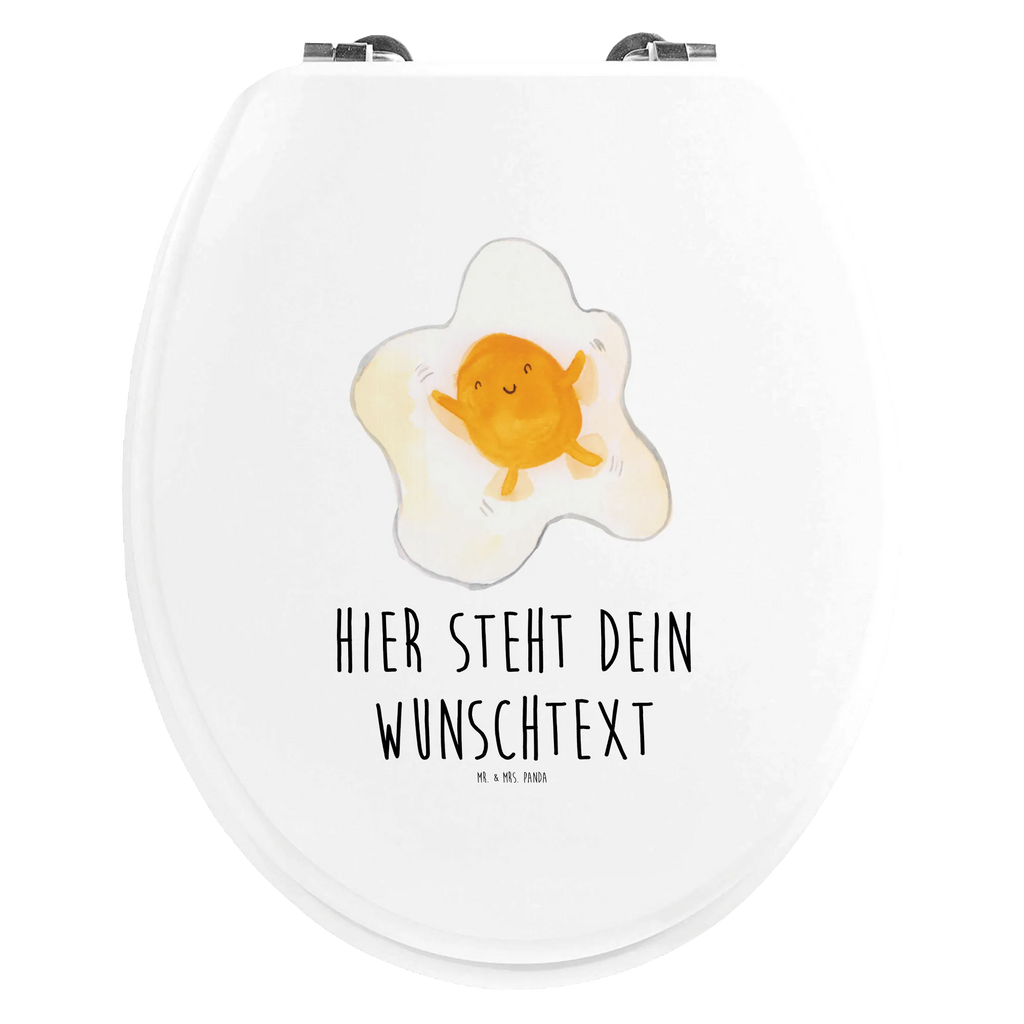 Personalisierter WC Sitz Motiv Spiegelei Personalisierter WC-Sitz, Personalisierter Klodeckel, WC-Deckel, Personalisierter Toilettendeckel, Toilettensitz, WC Sitz mit Namen, Toilettendeckel mit Namen, Personalisierte Klobrille, Lustige Sprüche, Tiere, Tiermotive, Gute Laune, Glücklich, Spiegelei, Liebe, Tag, Ei, Schön