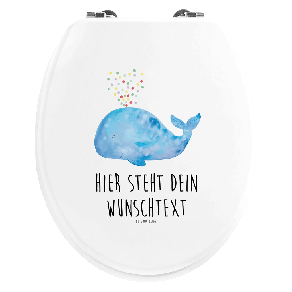 Personalisierter WC Sitz Motiv Wal Konfetti Personalisierter WC-Sitz, Personalisierter Toilettendeckel, WC Sitz mit Namen, Toilettendeckel mit Namen, Personalisierter Klodeckel, Personalisierte Klobrille, Meerestiere, Meer, Urlaub, Lebensabschnitt, Diät, Neustart, Geburtstag, Trennung, Motivation, Neuanfang, Konfetti, Wale, Wal, Abnehmen