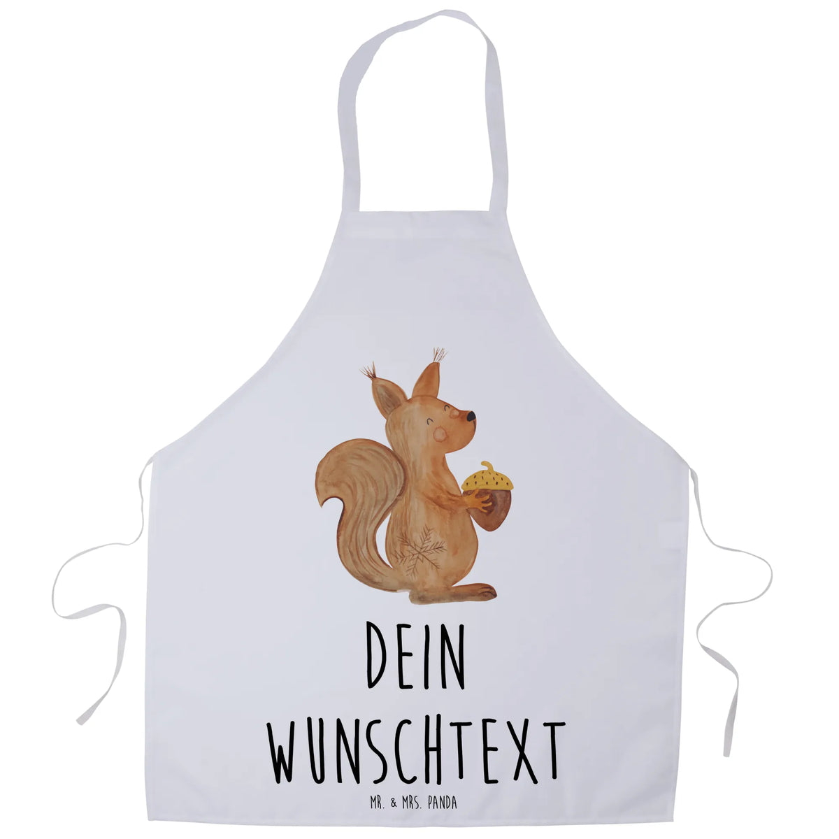 Personalized Cooking Apron Squirrel Christmas Winter, Christmas, Christmas time, snow, Xmas, Bird, New Year, Merry Christmas, Happy New Year, Christmas Theme, Christmas Greeting
