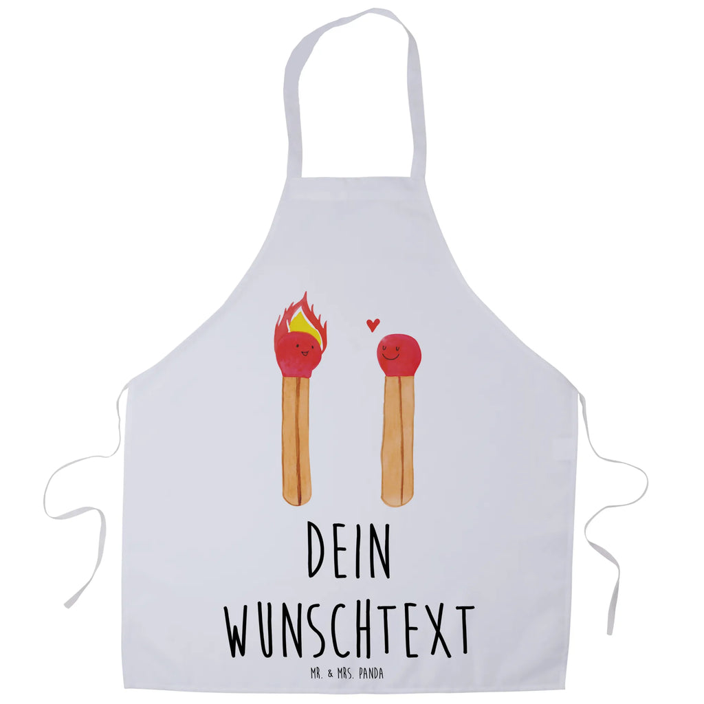 Personalisierte Kochschürze Streichhölzer, Personalisierte Schürze