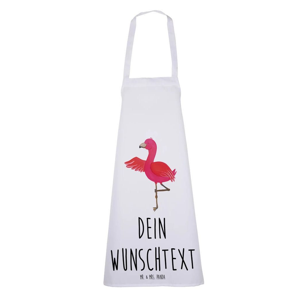 Personalized Cooking Apron flamingo yoga Flamingo, pink, pink bird, bird of paradise, red, flamingo decoration, gift pink, gifts, gift idea, children, adults, girls, flamingo fans, summer, vacation, sea, unusual gifts in pink, pink gifts, girls gifts, small gifts, Caribbean feeling, funny sayings, anger, agitation, yoga exercise, deep relaxation, bird, yoga, relaxation, mindfulness, namaste