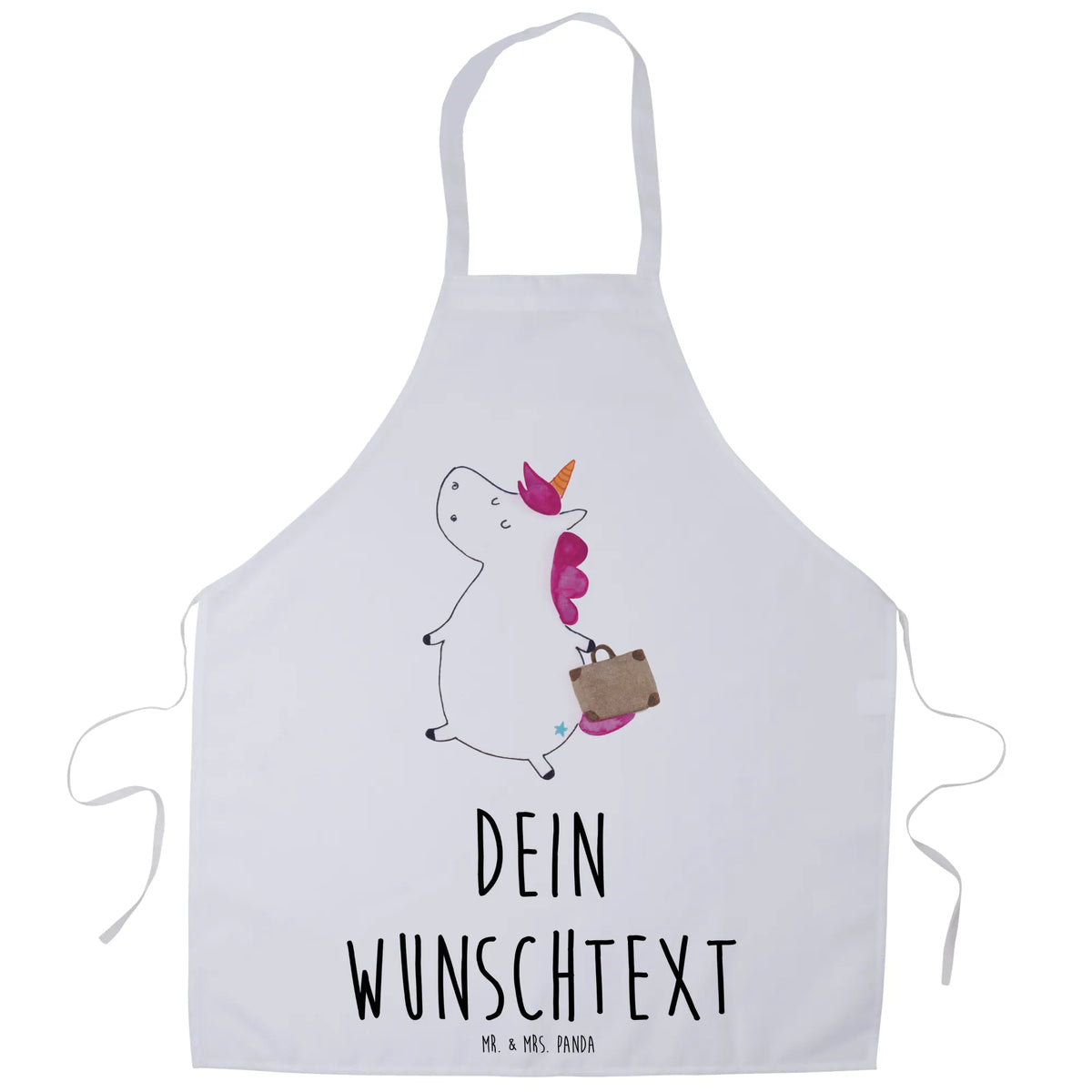 Personalized Cooking Apron unicorn Suitcase unicorn, unicorns, Unicorn, travel, adventure, traveler gift, traveling, luggage, holiday present, suitcase