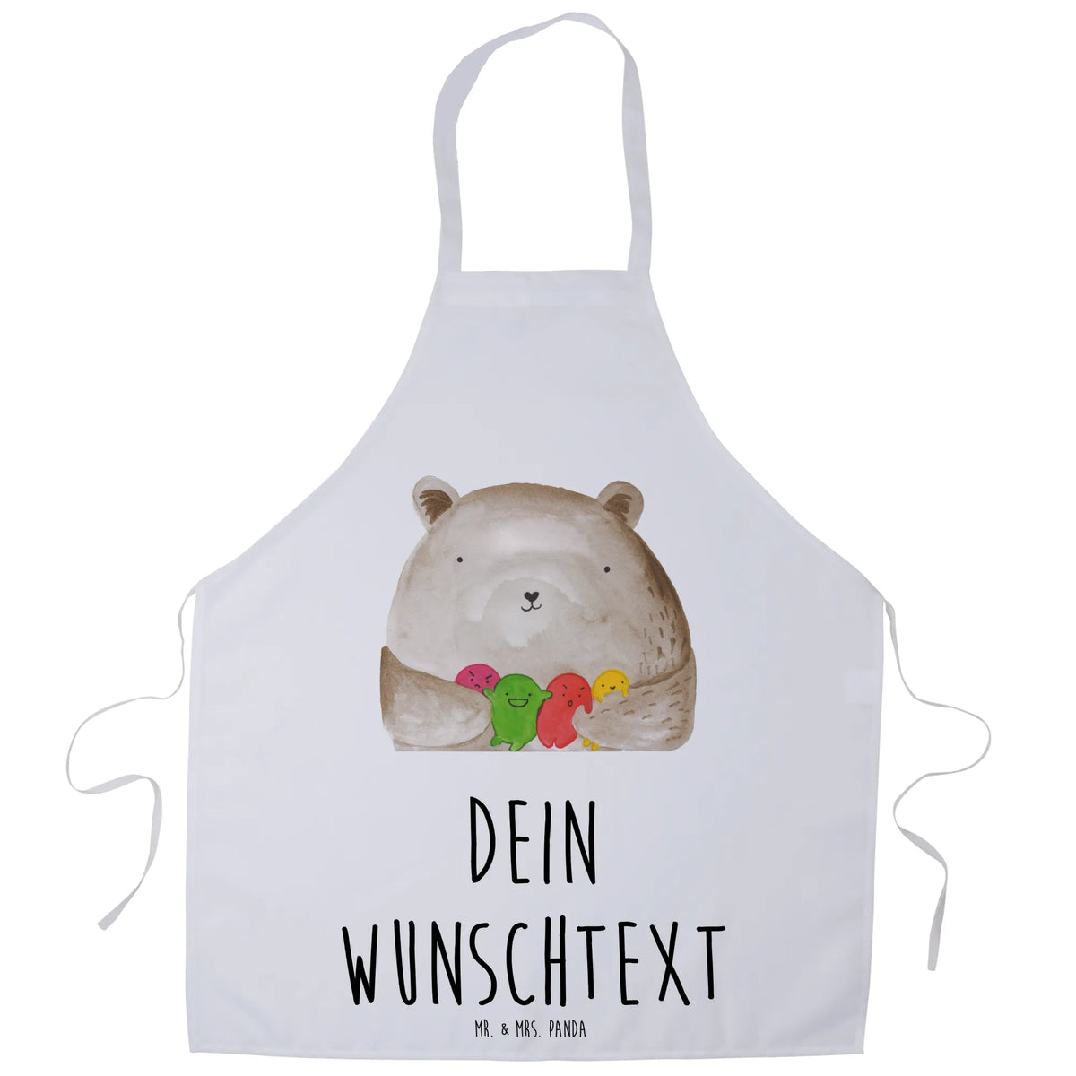 Personalized Cooking Apron bear Feeling cuddly toy, teddy bear, Madness