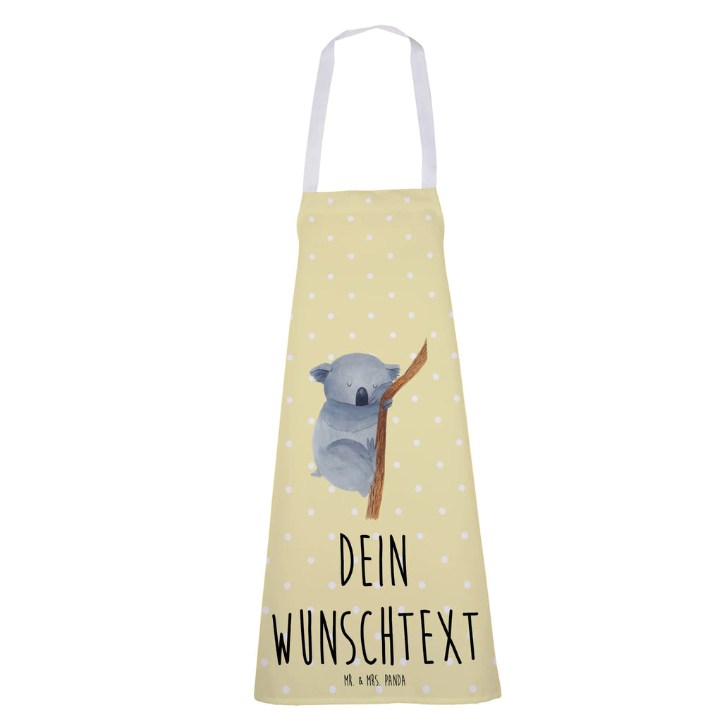 Personalized Cooking Apron koala small animals, cute, funny, cute animal motives, hand drawn, small world, funny sayings, good mood, happy, gifts, gift ideas, special gifts, animal lover, card, bedroom, dream, sleeping, koala bear, dreamland, Koala, bear