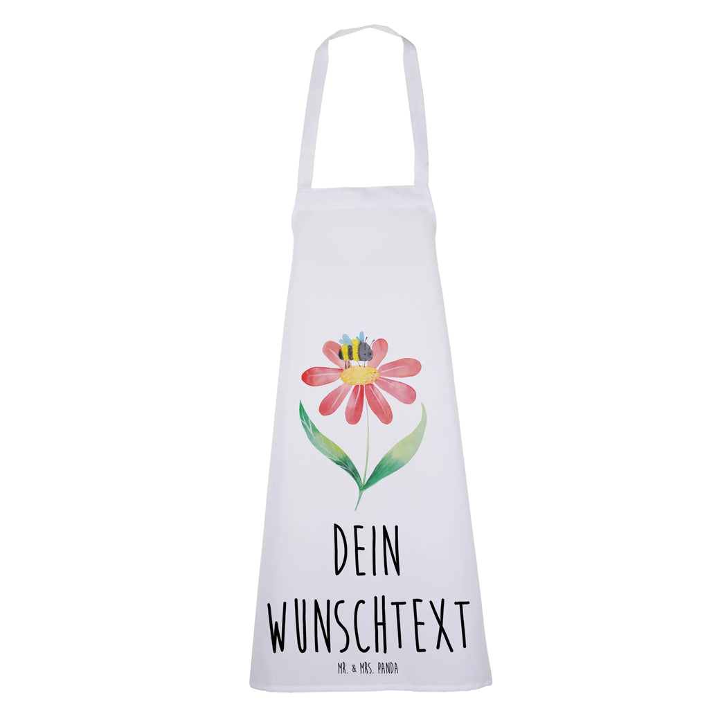 Personalized Cooking Apron bumblebee flower small animals, cute, funny, cute animal motives, hand drawn, small world, funny sayings, good mood, happy, gifts, gift ideas, special gifts, animal lover, card, bumble bee, bumblebees, flower, nature, fluffy, bee, field, wasp