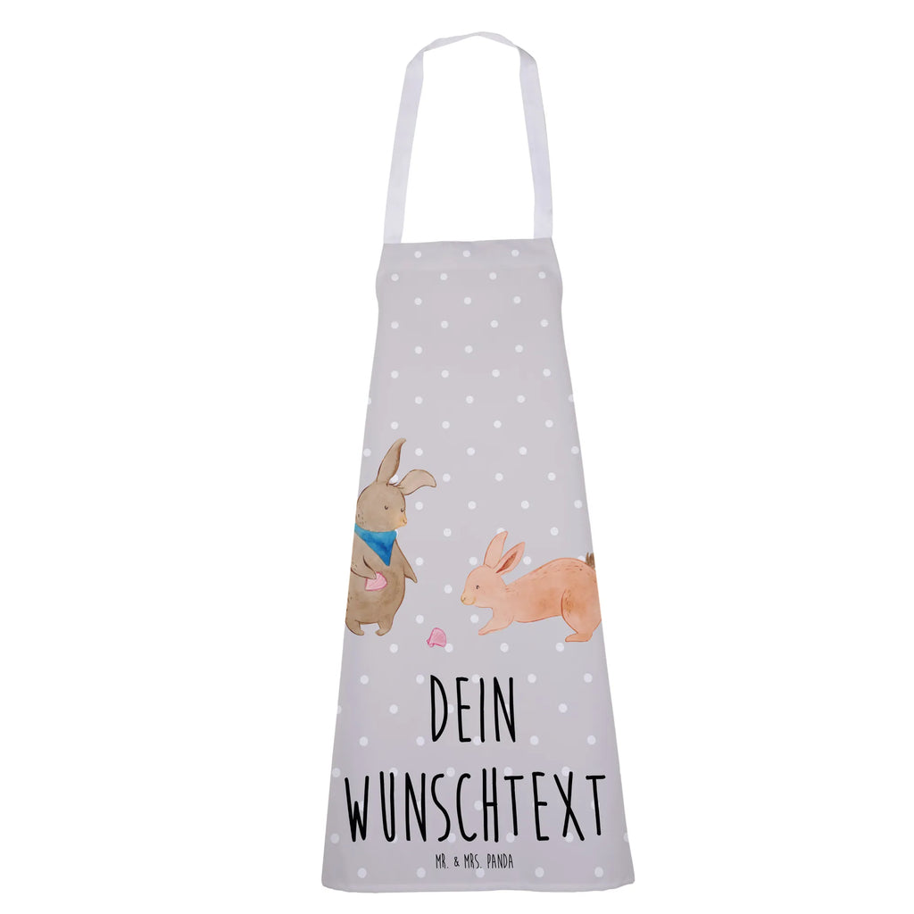 Personalized Cooking Apron Bunnies with seashell Family, Father's Day, Mother's Day, brother, sister, Mom, Dad, rabbits, collecting shells, girlfriends, best friend, BFF, girlfriend, sea, shells, best friends