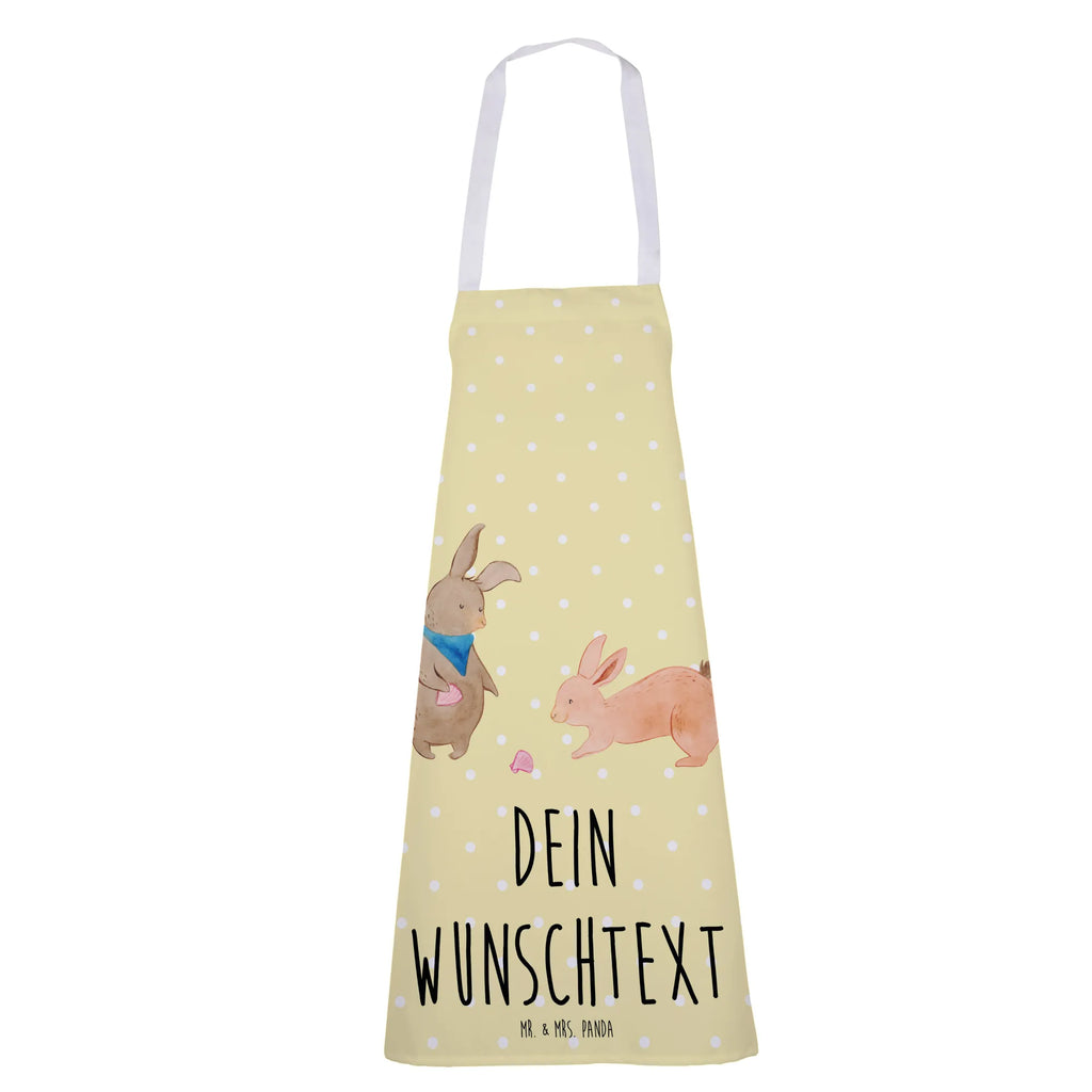 Personalized Cooking Apron Bunnies with seashell Family, Father's Day, Mother's Day, brother, sister, Mom, Dad, rabbits, collecting shells, girlfriends, best friend, BFF, girlfriend, sea, shells, best friends