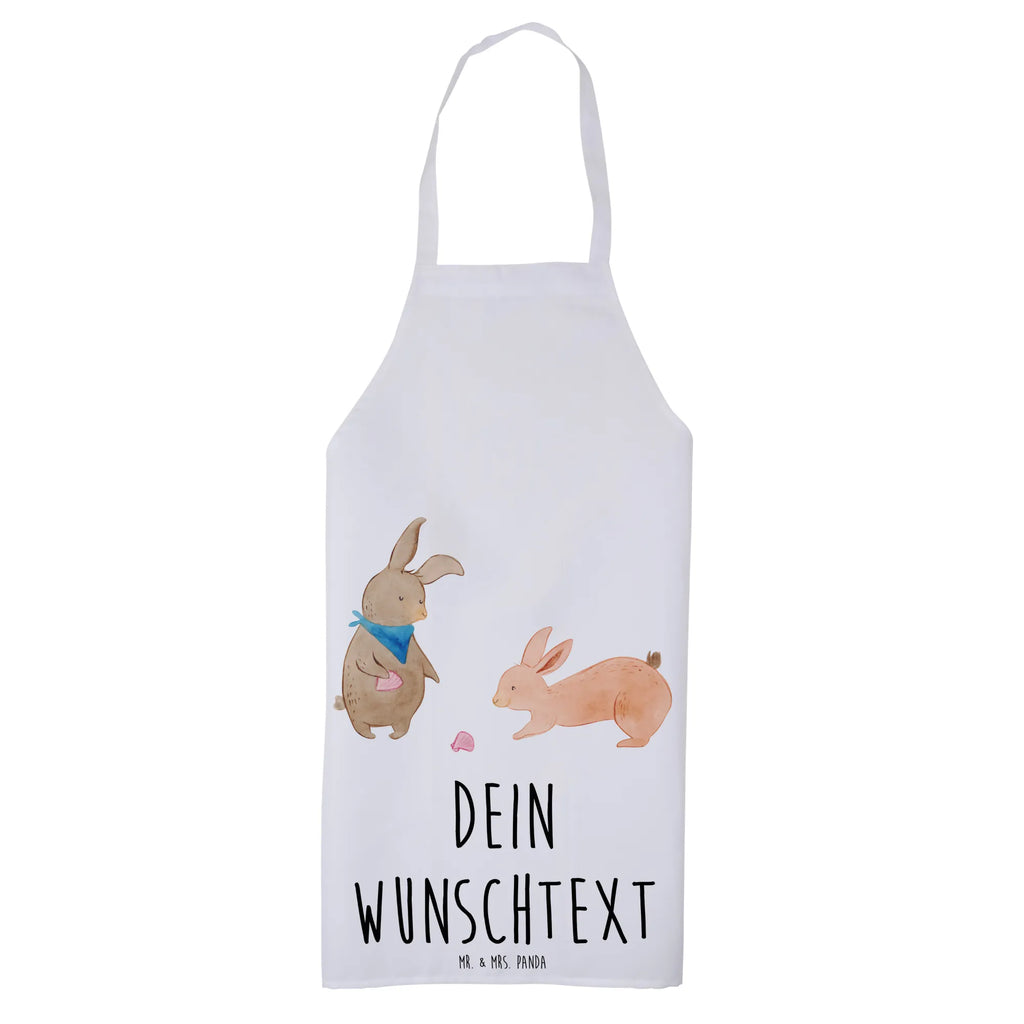 Personalized Cooking Apron Bunnies with seashell Family, Father's Day, Mother's Day, brother, sister, Mom, Dad, rabbits, collecting shells, girlfriends, best friend, BFF, girlfriend, sea, shells, best friends