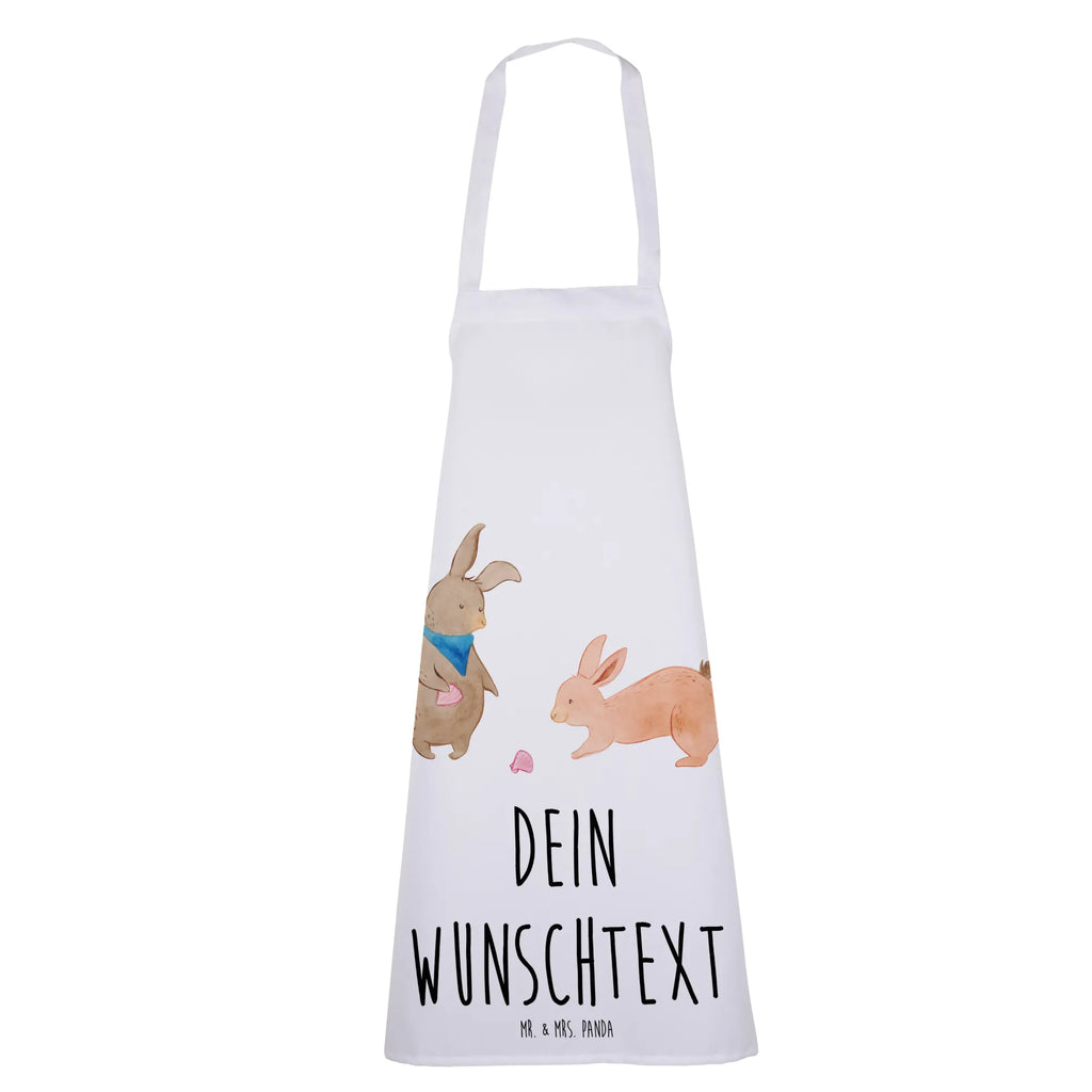 Personalized Cooking Apron Bunnies with seashell Family, Father's Day, Mother's Day, brother, sister, Mom, Dad, rabbits, collecting shells, girlfriends, best friend, BFF, girlfriend, sea, shells, best friends
