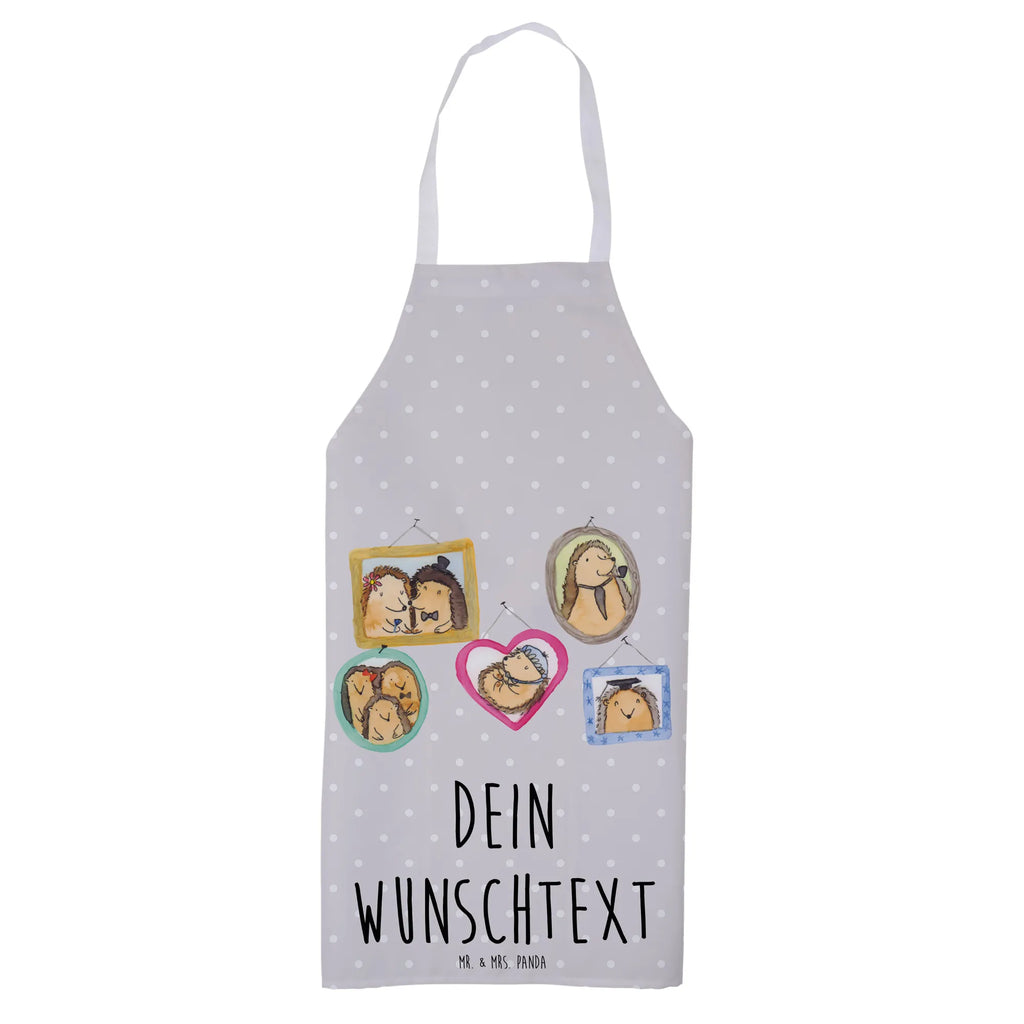 Personalized Cooking Apron Hedgehog family Family, Father's Day, Mother's Day, brother, sister, Mom, Dad, love, dad, pictures, happiness, mum, solidarity, hedgehogs