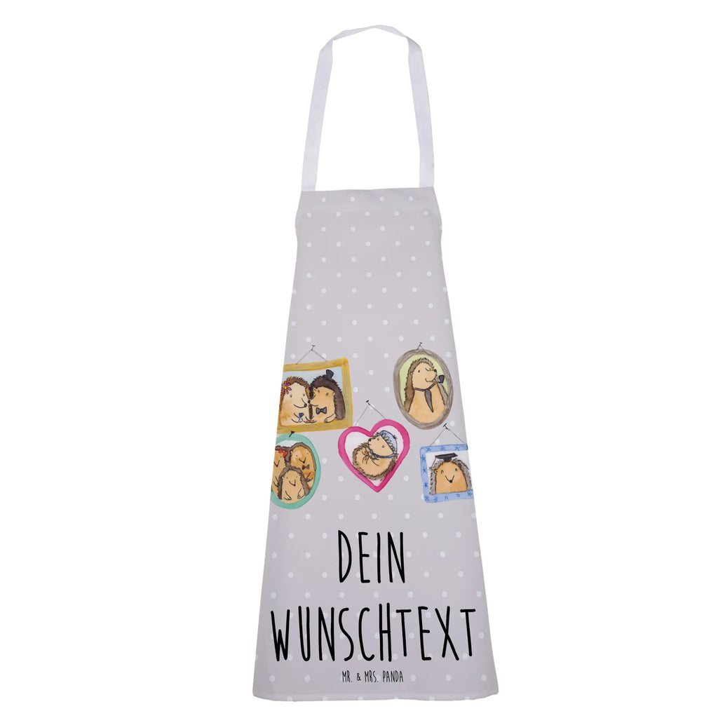 Personalized Cooking Apron Hedgehog family Family, Father's Day, Mother's Day, brother, sister, Mom, Dad, love, dad, pictures, happiness, mum, solidarity, hedgehogs
