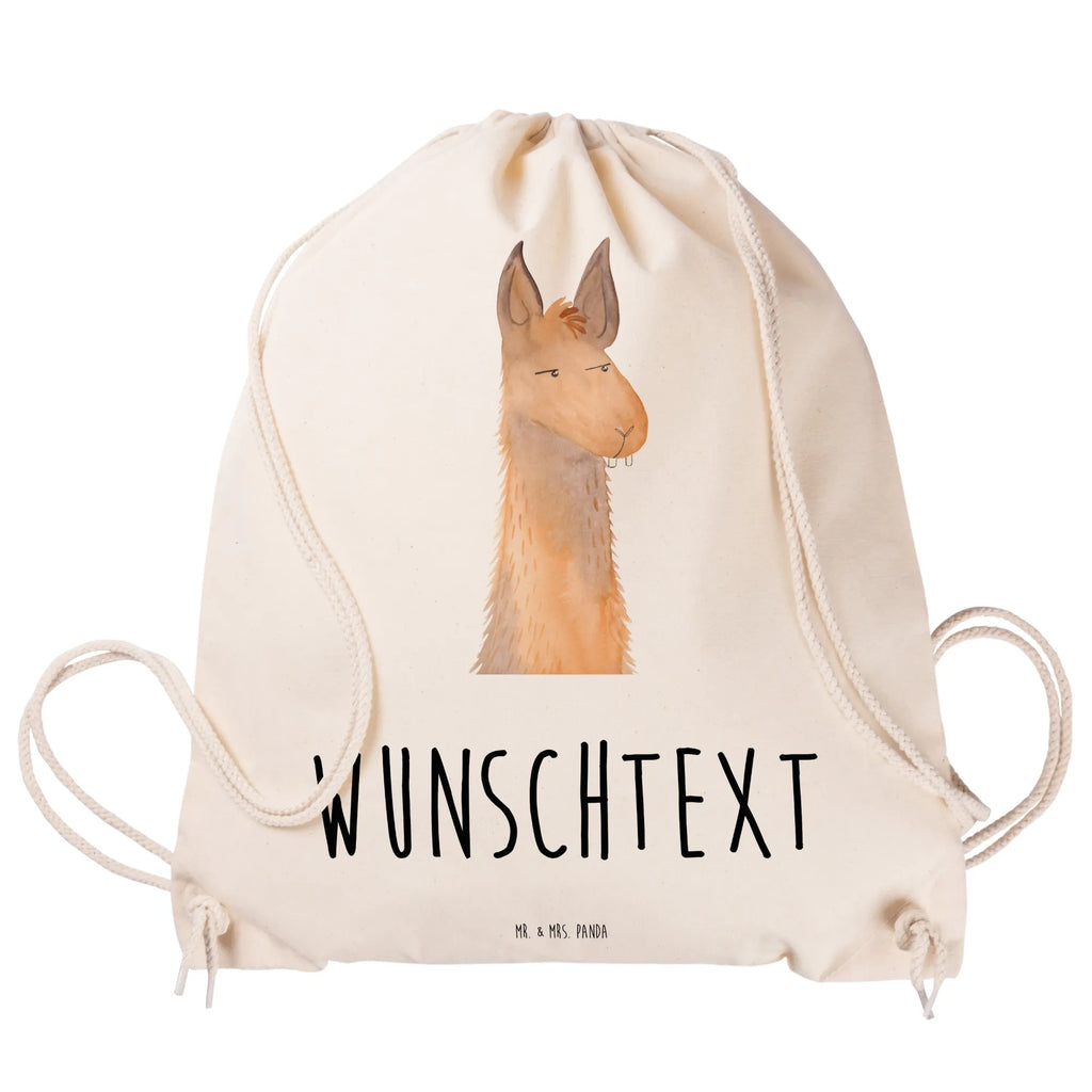 Spersonalizowana torba sportowa głowa lamy zirytowany Lama, Alpaka