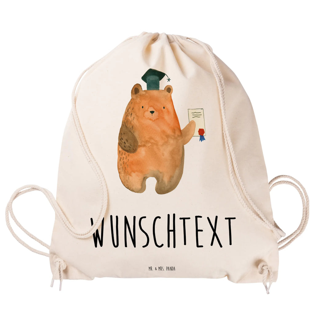 Spersonalizowana torba sportowa Niedźwiedź Egzamin Niedźwiedź, Miś, Pluszowy miś