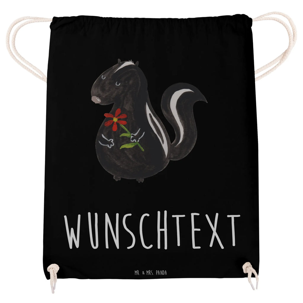 Personalized Sports Bag skunk flower Skunk, stinker, stink, wild animal, skunk, predator, dreams, daydreamer, dreamy
