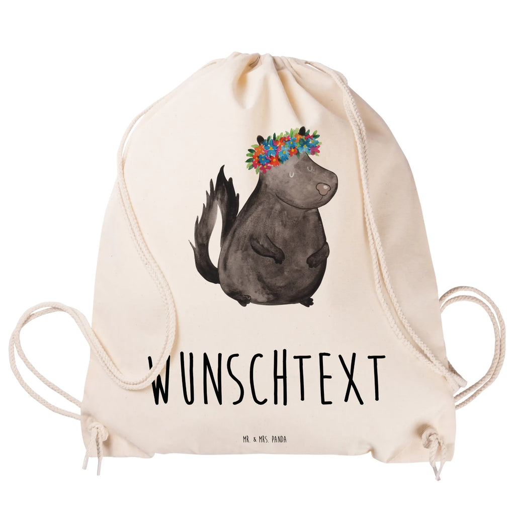 Personalized Sports Bag skunk Girl Skunk, Laugh, Predator, Namaste, Stinky, Stinker, Love, Yoga, Wild animal, Live
