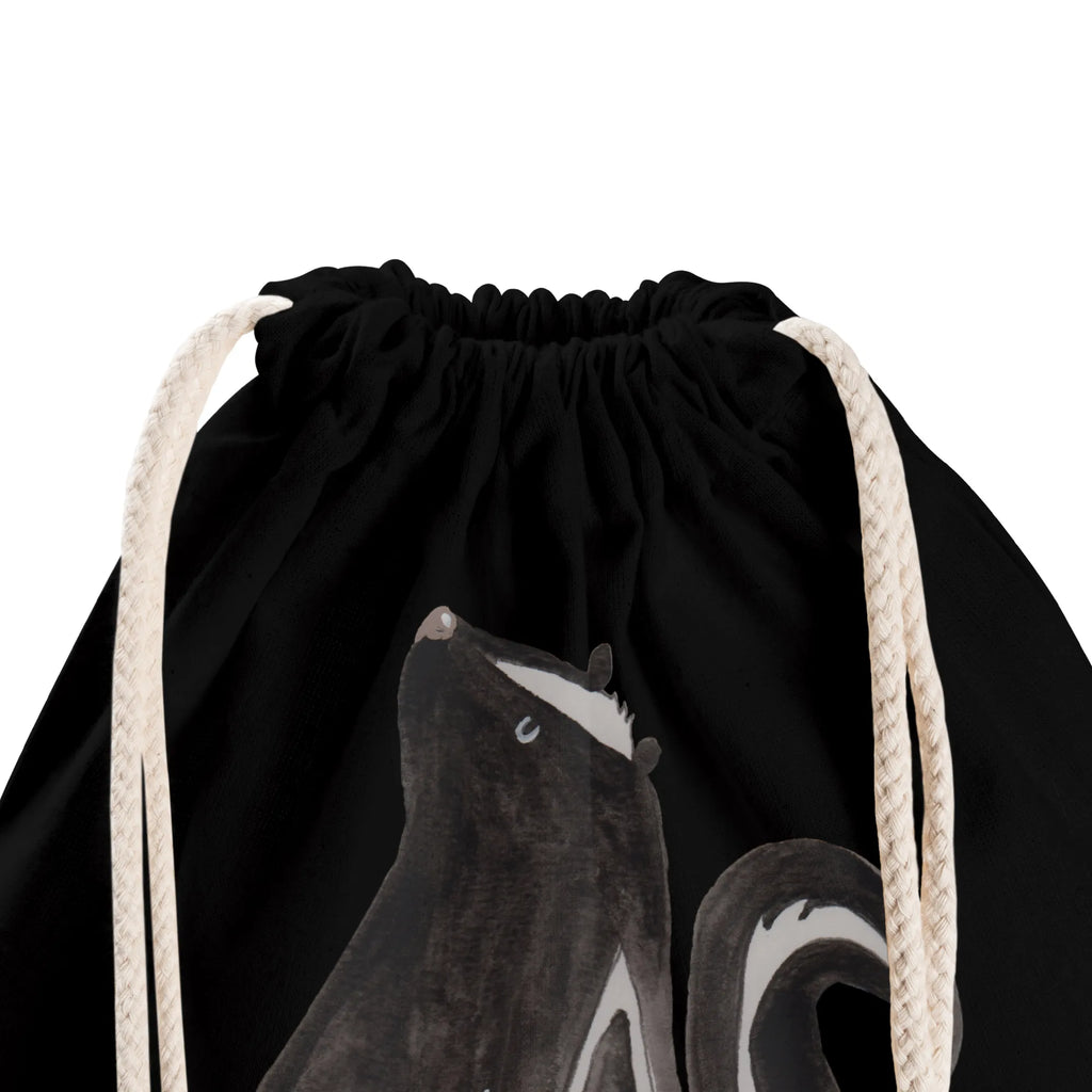 Personalized Sports Bag skunk Sit Skunk, slogan, stinky, law, wild animal, skunk, office, predator, know-it-all, stinker
