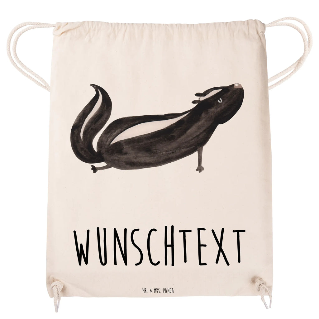 Personalized Sports Bag skunk yoga Skunk, Stinky, Laugh, Live, Stinker, Wild animal, Love, Predator, Yoga, Namaste