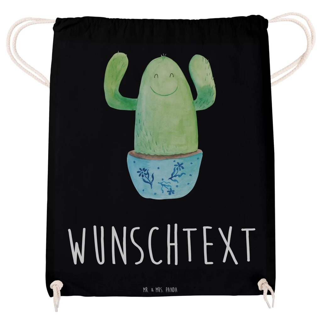 Personalized Sports Bag cactus happy cactus, cactuses, plants, cactus plant, small green cactus, child protection, education, colleague, mother, family, cacti, motivation, new start, saying, office life, friend, office, funny