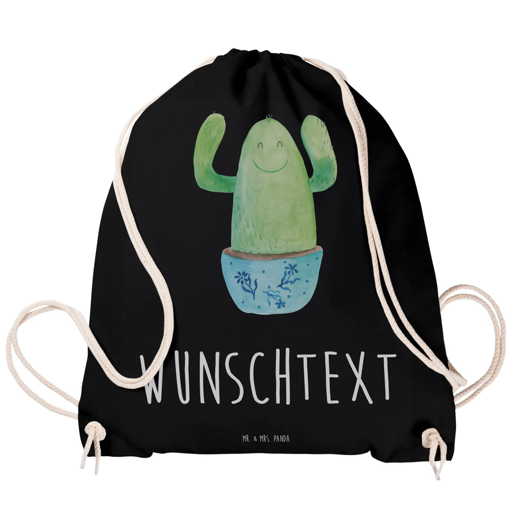 Personalized Sports Bag cactus happy cactus, cactuses, plants, cactus plant, small green cactus, child protection, education, colleague, mother, family, cacti, motivation, new start, saying, office life, friend, office, funny