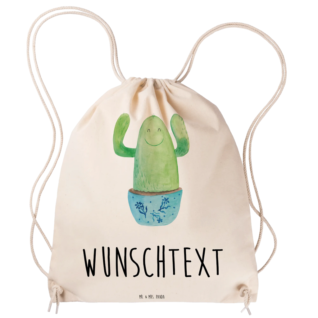 Personalized Sports Bag cactus happy cactus, cactuses, plants, cactus plant, small green cactus, child protection, education, colleague, mother, family, cacti, motivation, new start, saying, office life, friend, office, funny