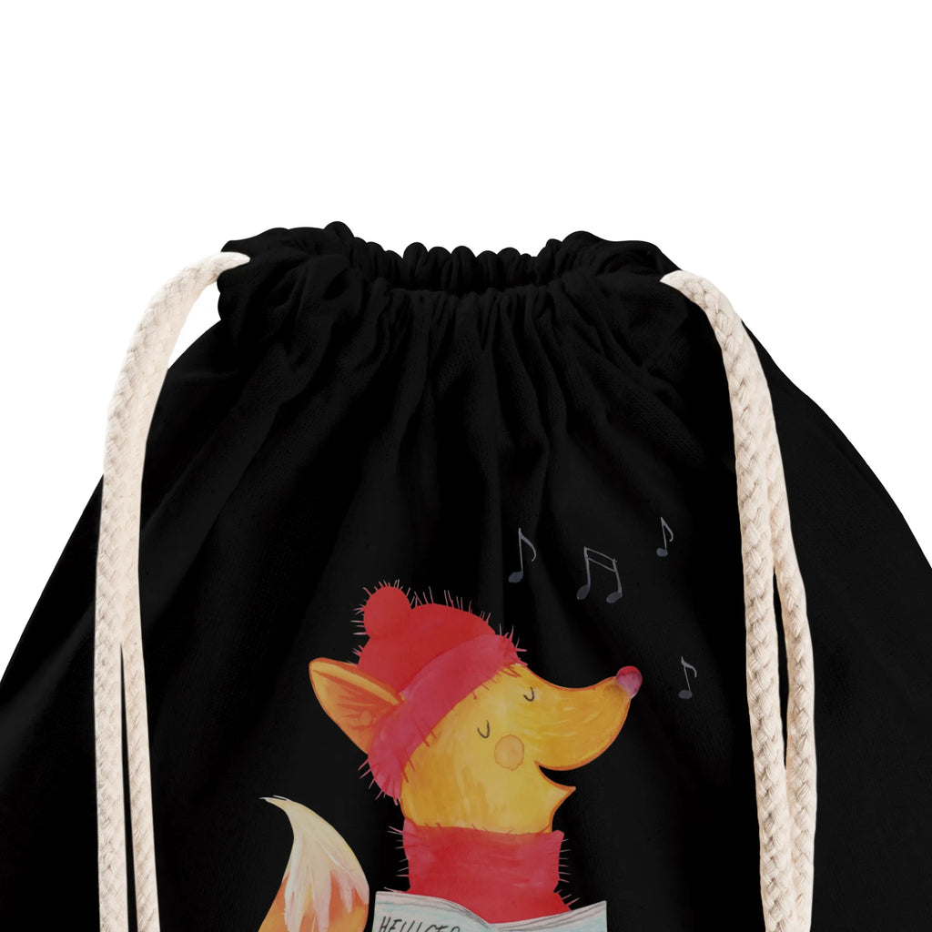 Personalized Sports Bag Fox Singer Winter, Christmas, Christmas time, snow