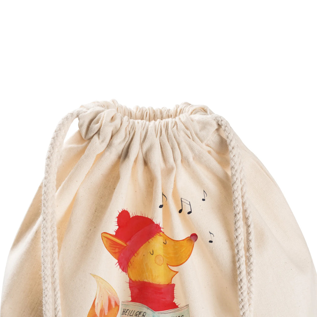 Personalized Sports Bag Fox Singer Winter, Christmas, Christmas time, snow