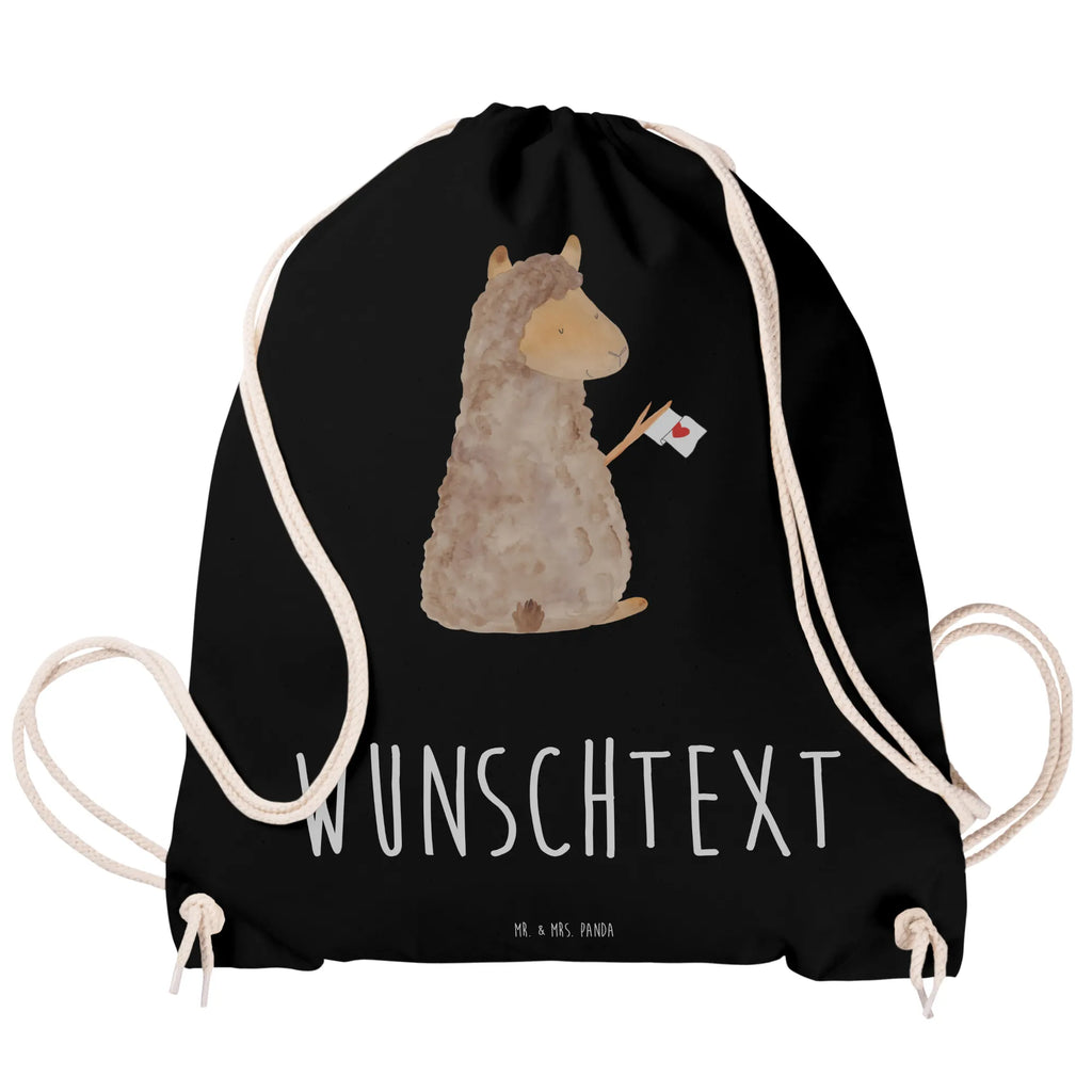 Personalized Sports Bag alpaca banner alpaca, llama, pako, camel, Peru, animal, favourite animal, llamas, Alpaca, alpacas, love