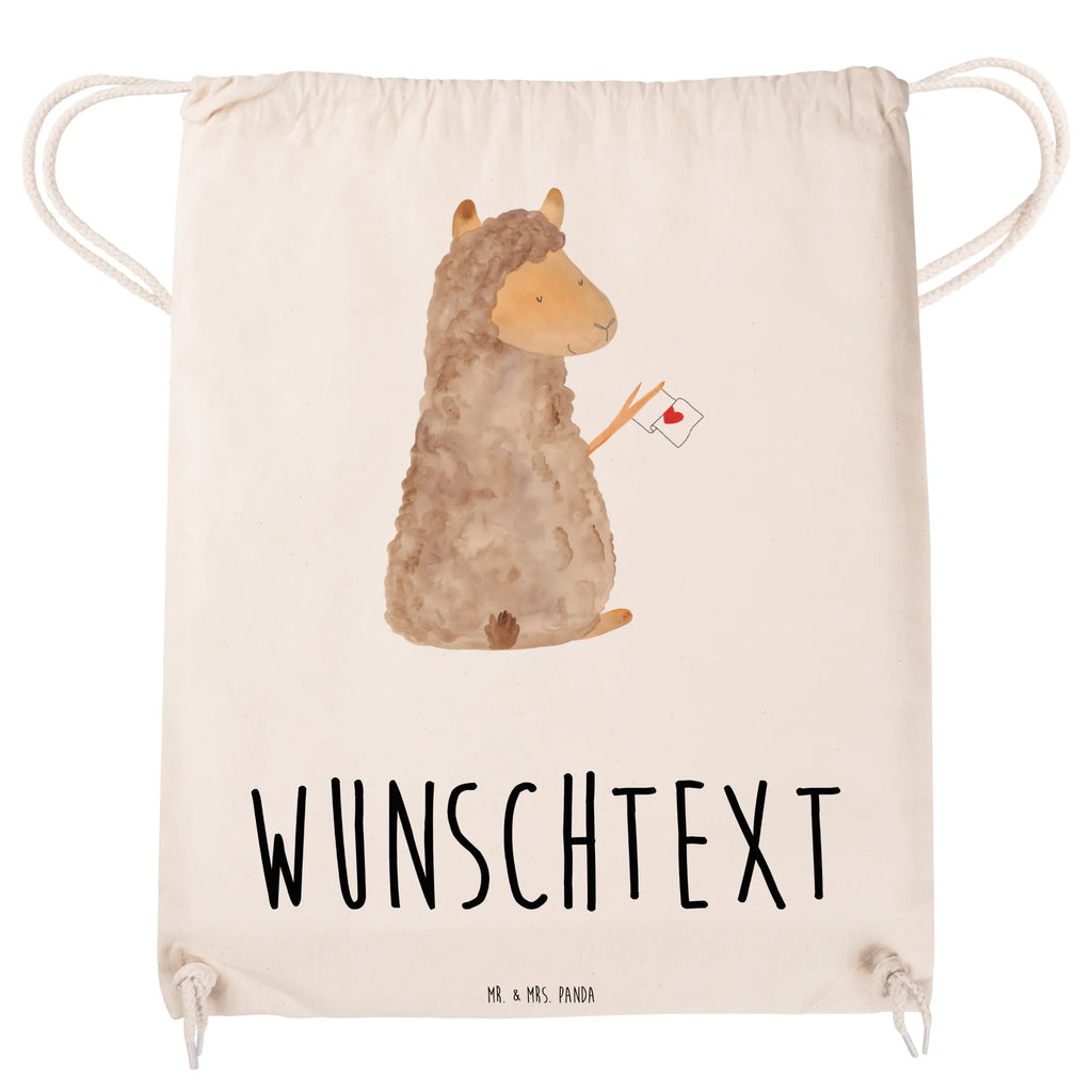 Personalized Sports Bag alpaca banner alpaca, llama, pako, camel, Peru, animal, favourite animal, llamas, Alpaca, alpacas, love