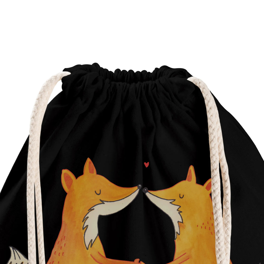 Personalized Sports Bag foxes Love fox, foxes, forest wildlife, clever as a fox, animal lover, lovers, boyfriend, wife, marriage, couple, love, husband, girlfriend, partner, fiancée, proof of love