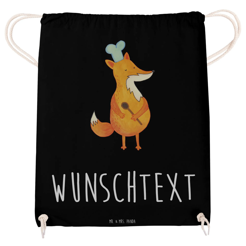 Personalized Sports Bag Fox A cook fox, foxes, forest wildlife, clever as a fox, animal lover, Slogan funny, Kitchen decoration, Party slogan, Fox, Cook gift, funny, Chefs, Baker, Kitchen slogan