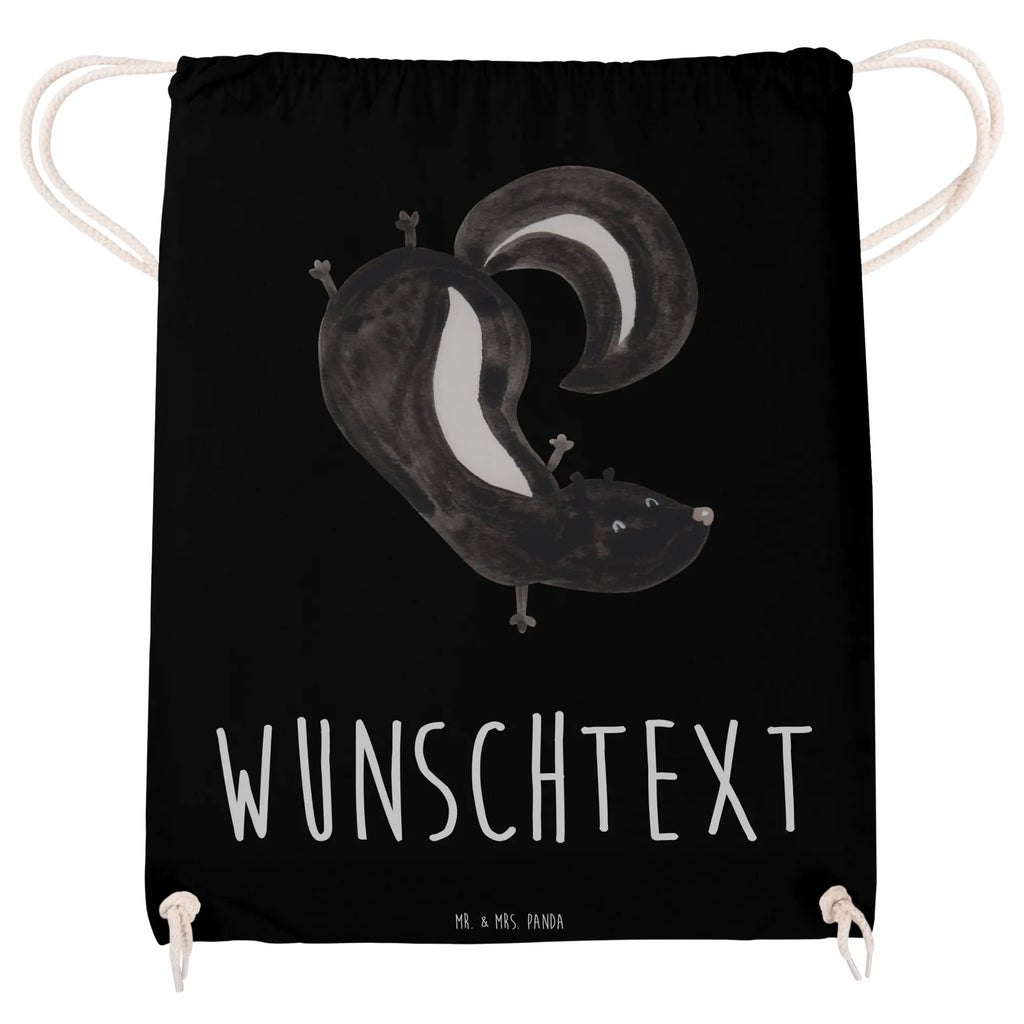 Personalized Sports Bag skunk handstand Skunk, skunk, predator, playground, playful, child, wild animal, stink