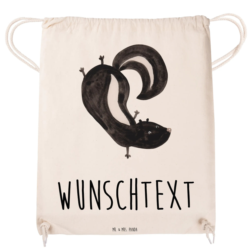 Personalized Sports Bag skunk handstand Skunk, skunk, predator, playground, playful, child, wild animal, stink