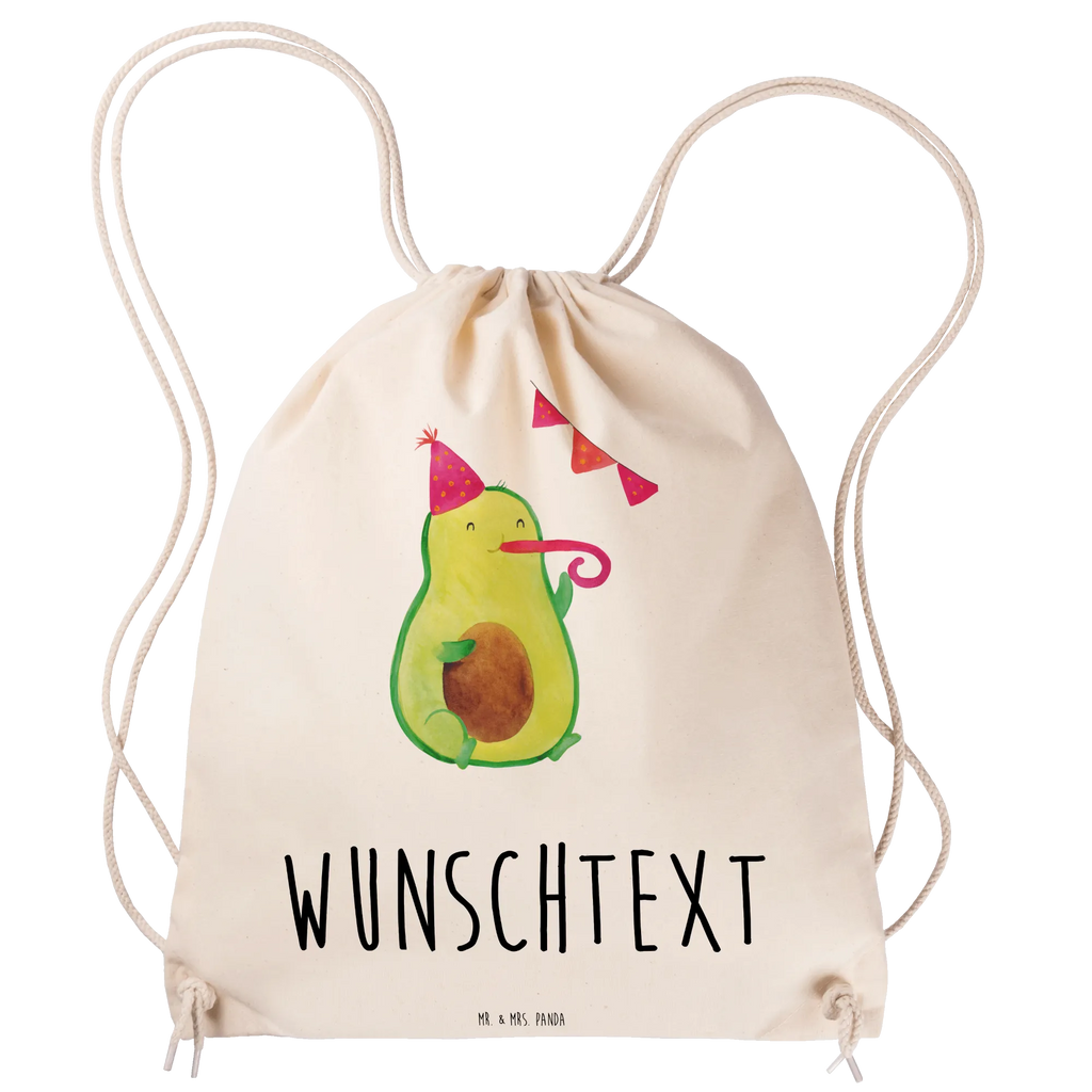 Personalized Sports Bag avocado party time avocado, vegetables