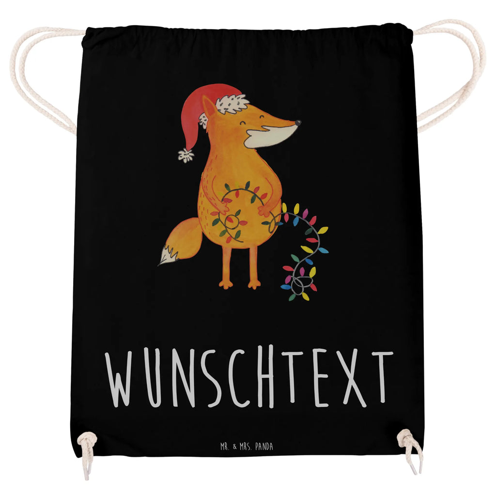 Personalized Sports Bag Fox Christmas Winter, Christmas, Christmas time, snow, Gift Christmas, Saying beautiful, Foxes, Santa Claus, Fox, Christmas Eve