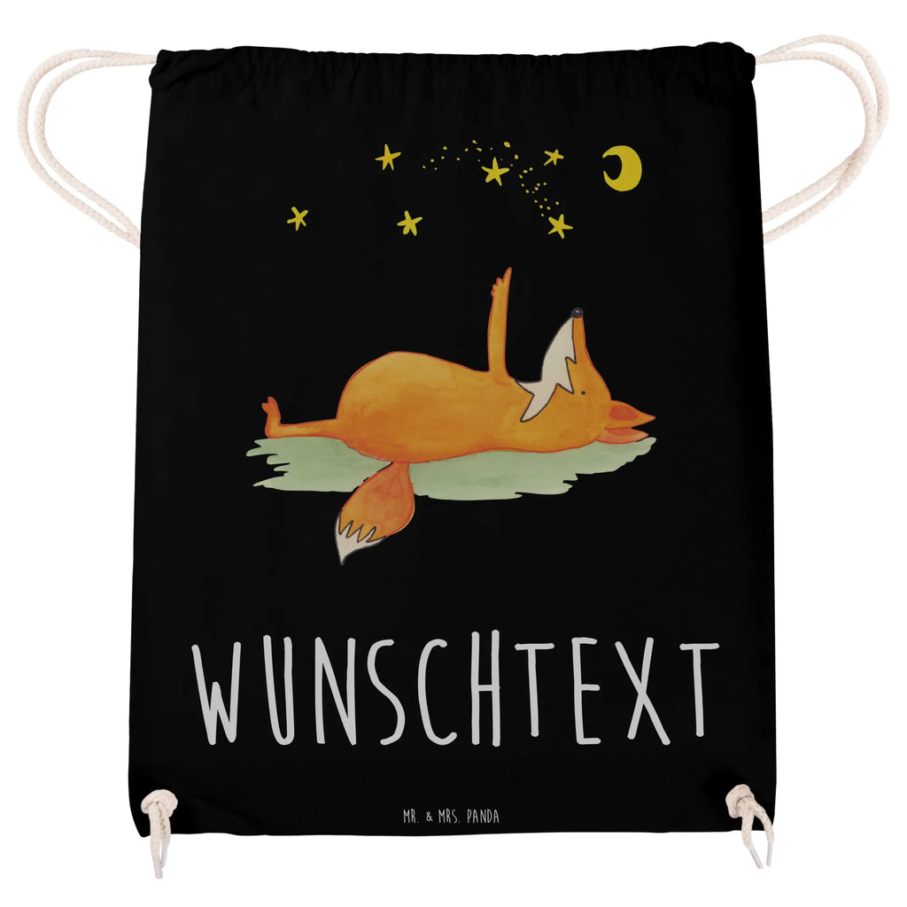 Personalized Sports Bag Fox Stars fox, foxes, forest wildlife, clever as a fox, animal lover, words of consolation, Saying positive, Romance, Fox, Always Look on the Bright Side of Life, Saying beautiful