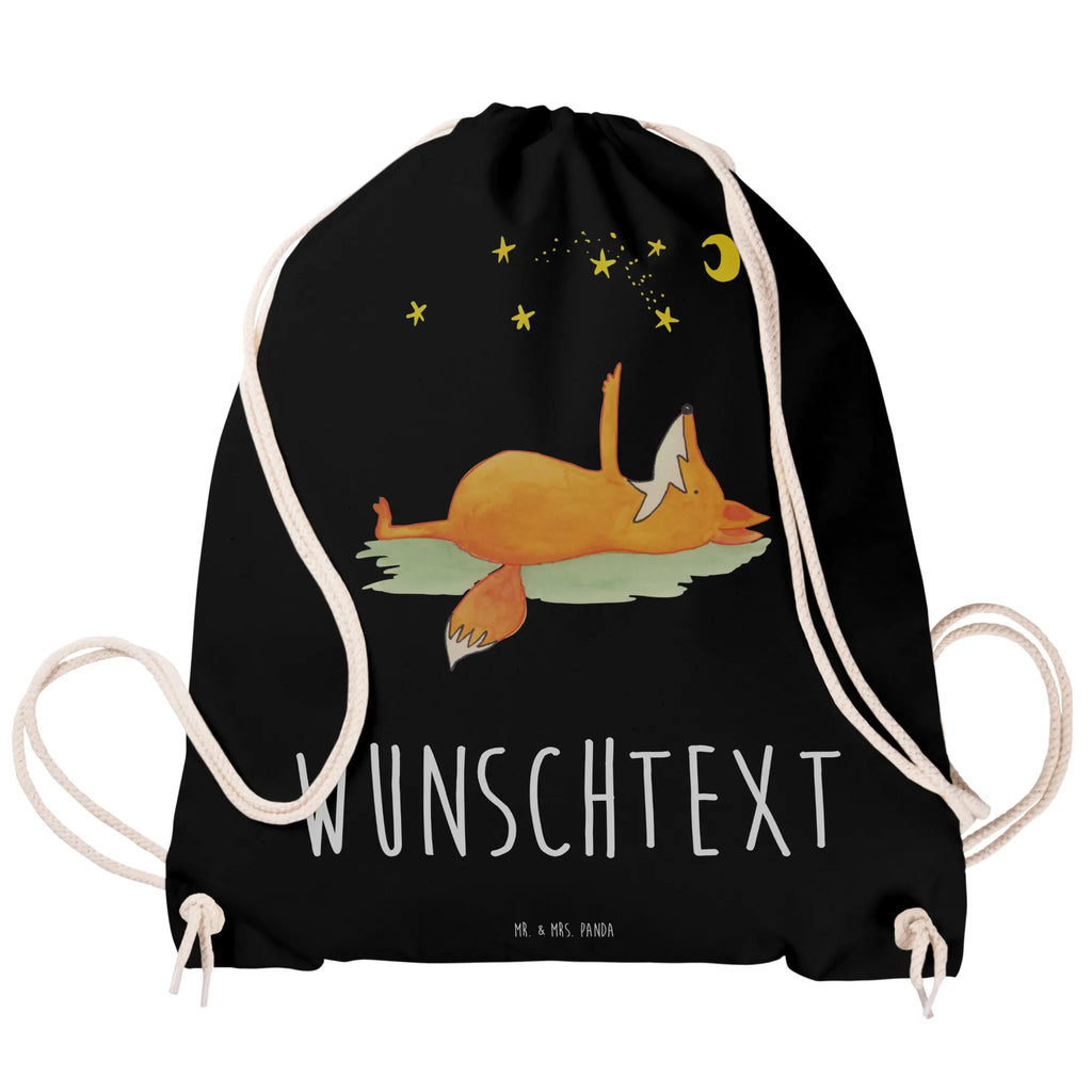 Personalized Sports Bag Fox Stars fox, foxes, forest wildlife, clever as a fox, animal lover, words of consolation, Saying positive, Romance, Fox, Always Look on the Bright Side of Life, Saying beautiful