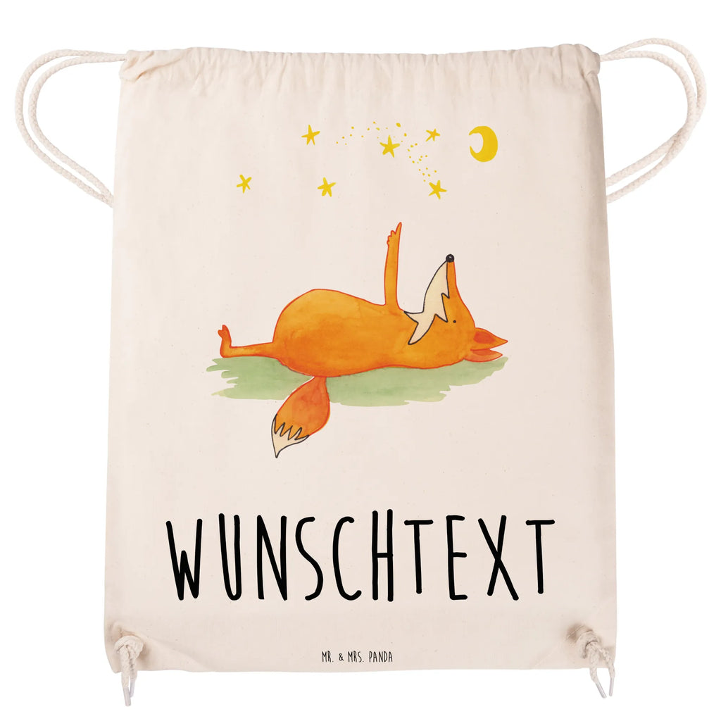 Personalized Sports Bag Fox Stars fox, foxes, forest wildlife, clever as a fox, animal lover, words of consolation, Saying positive, Romance, Fox, Always Look on the Bright Side of Life, Saying beautiful