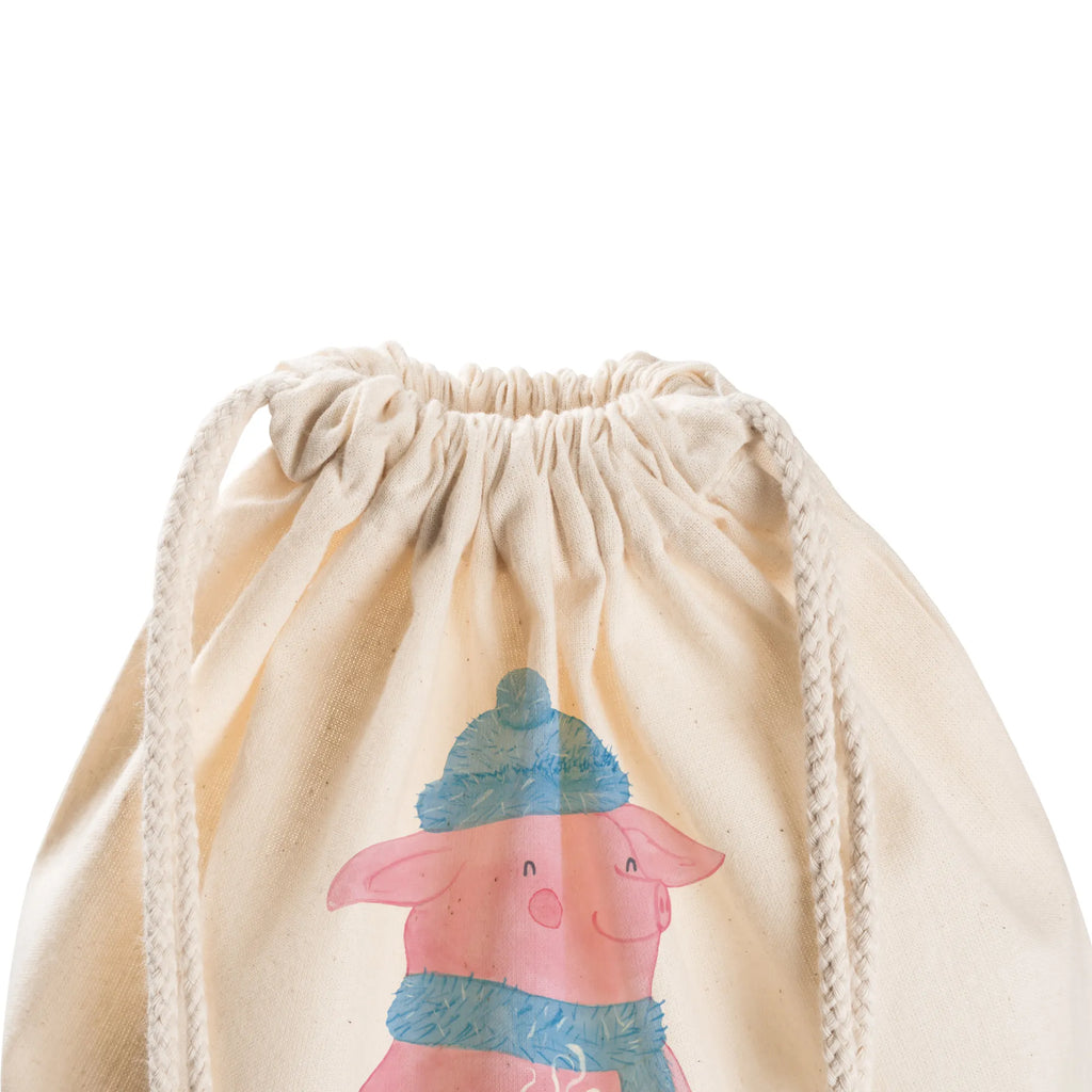 Personalized Sports Bag piggy Mulled wine Winter, Christmas, Christmas time, snow, drunk, Christmas market, saying, mulled wine