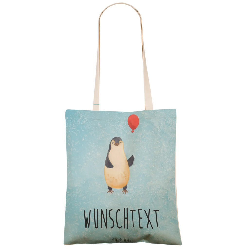 Personalized Shopping Bag Penguin balloon Penguin, North Pole, Winter, Penguins, daydreams, gift girlfriend, new start, happiness, motivation, penguins, new life, love of life, balloon, gift idea, love, best friend