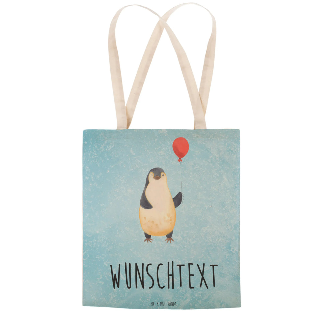Personalized Shopping Bag Penguin balloon Penguin, North Pole, Winter, Penguins, daydreams, gift girlfriend, new start, happiness, motivation, penguins, new life, love of life, balloon, gift idea, love, best friend