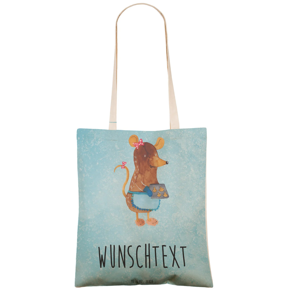 Personalized Shopping Bag Mouse Cookies Winter, Christmas, Christmas time, snow, mouse, christmas baking, cookies, christmas cookies, baking, winter, chaosqueen, christmas