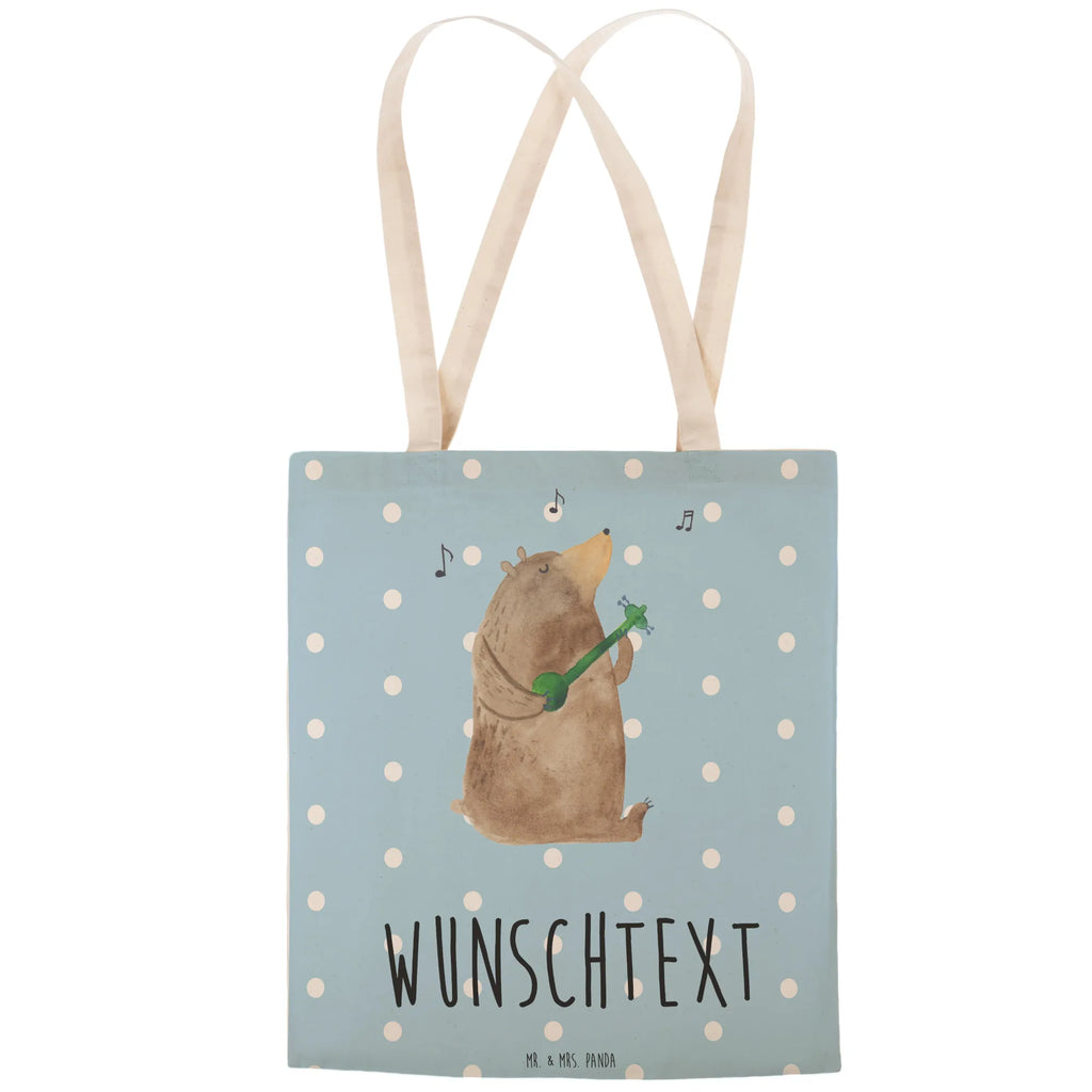 Personalized Shopping Bag bear song bear, teddy, teddy bear, cuddly toy, song, saying, girlfriend, Bear, woman, love, heart, love song, valentine, partner, gift