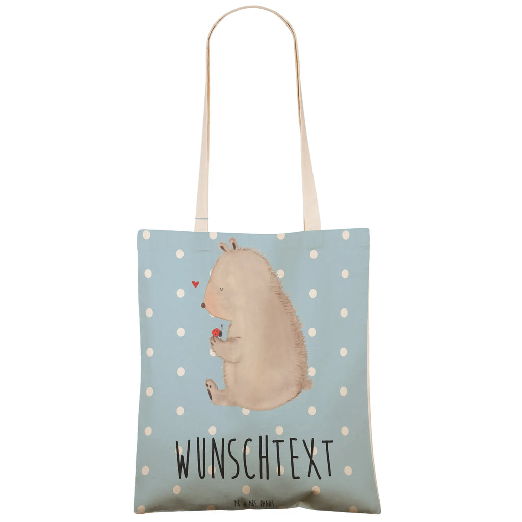 Personalizowana torba na zakupy niedźwiedź biedronka Niedźwiedź, Miś, Pluszowy miś