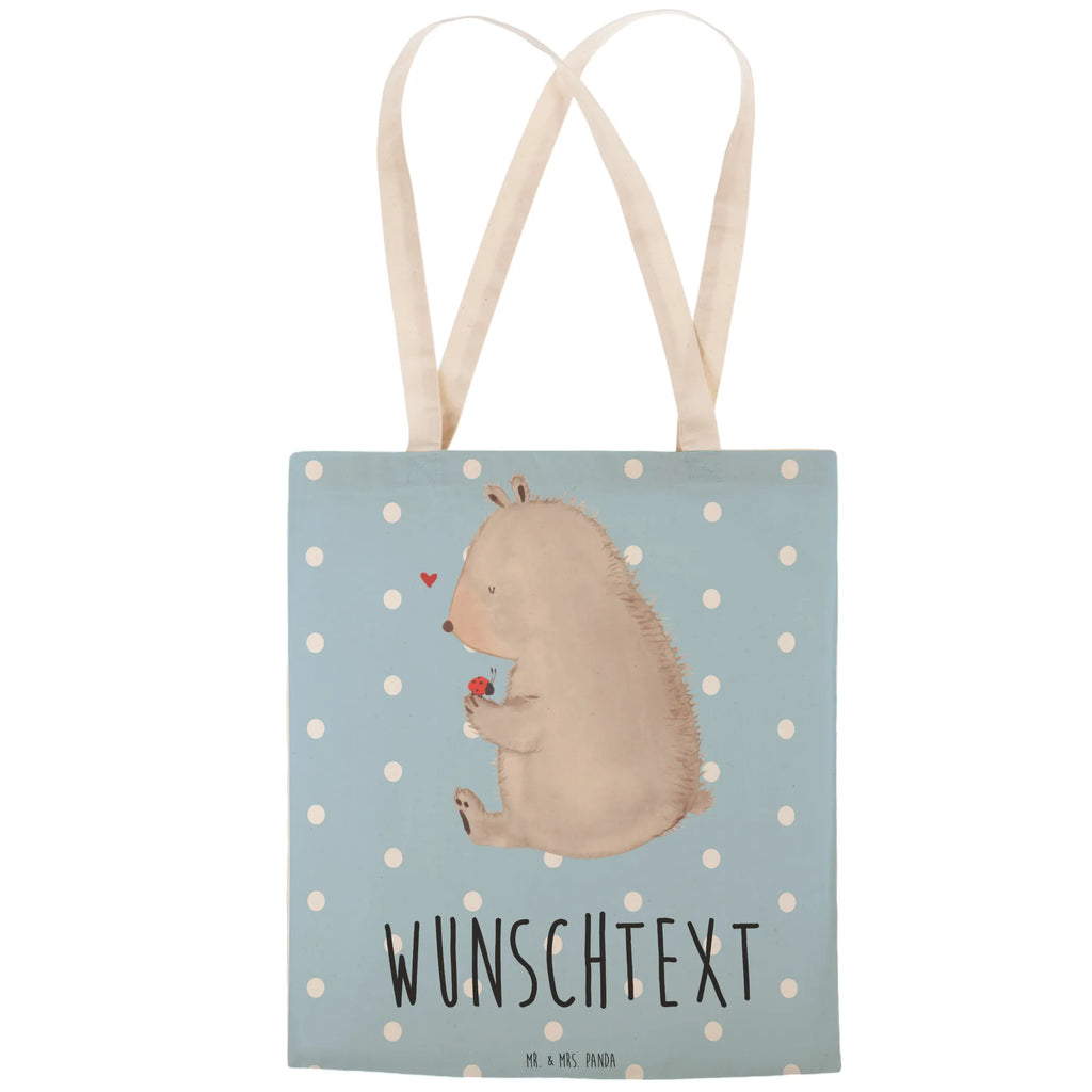 Personalizowana torba na zakupy niedźwiedź biedronka Niedźwiedź, Miś, Pluszowy miś