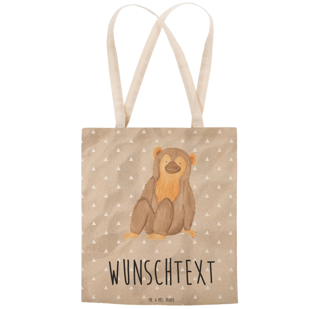 Personalizowana torba na zakupy Małpa Afryka, dzikie zwierzęta